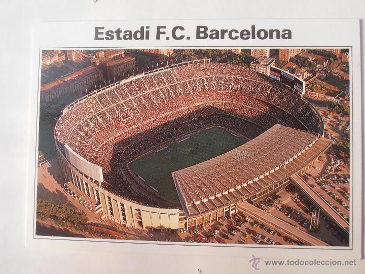 Sammelleidenschaft Sport: Antigua postal  del F.C.Barcelona Campo Bar&ccedil;a