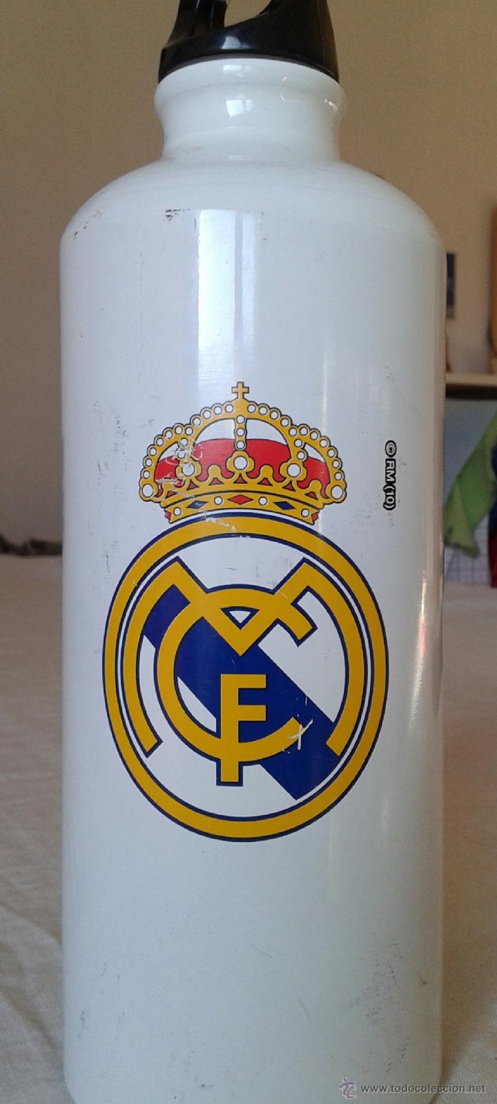 botella metálica para agua del real madrid; par - Buy Football  merchandising and mascots on todocoleccion