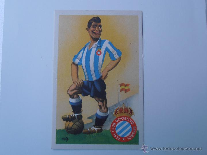 Coleccionismo deportivo: Antigua postal  del  R.C.D.Espa&ntilde;ol - Foto 1