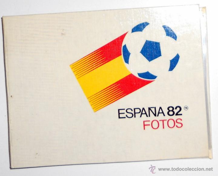 Coleccionismo deportivo: ALBUM de FOTOS ANTIGUO FUTBOL MUNDIAL ESPA&Ntilde;A 1982 FOTOGRAFIA ANTIGUA ZARAGOZA FUTBOL VINTAGE