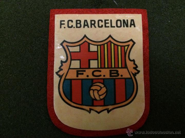 Collezionismo sportivo: PARCHE ESCUDO BORDADO DE EQUIPO FFUTBOL CLUB BARCELONA