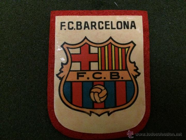 Collezionismo sportivo: PARCHE ESCUDO BORDADO DE EQUIPO FFUTBOL CLUB BARCELONA