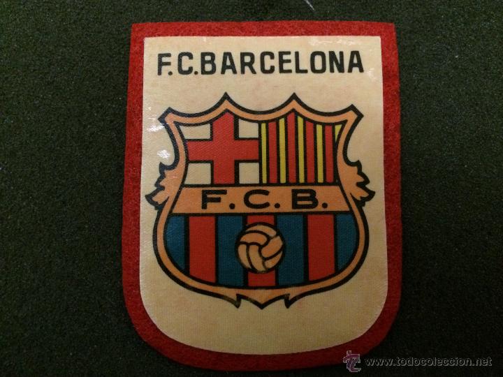 Collezionismo sportivo: PARCHE ESCUDO BORDADO DE EQUIPO FFUTBOL CLUB BARCELONA