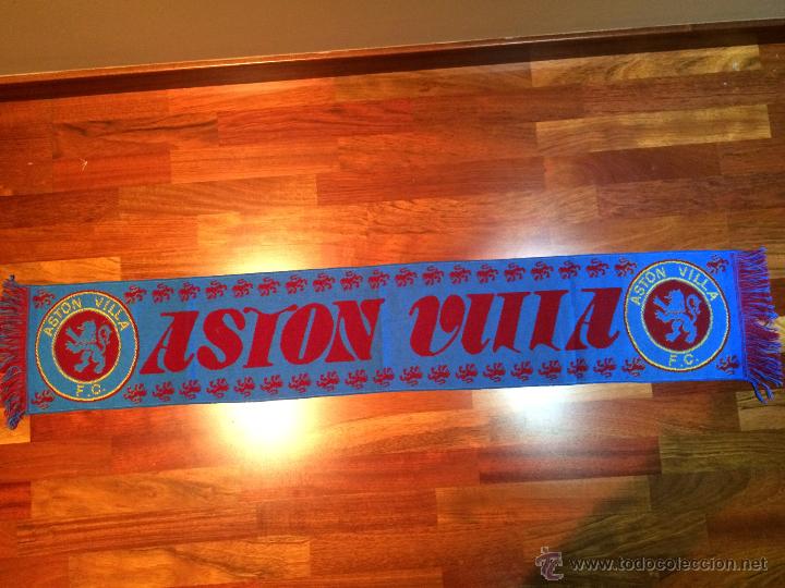 Collezionismo sportivo: BUFANDA DEL EQUIPO DE FUTBOL ASTON VILLA