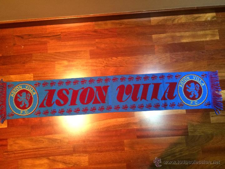 Collezionismo sportivo: BUFANDA DEL EQUIPO DE FUTBOL ASTON VILLA