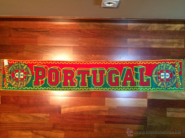 Sammelleidenschaft Sport: BUFANDA DE FUTBOL SELECCION PORTUGUESA