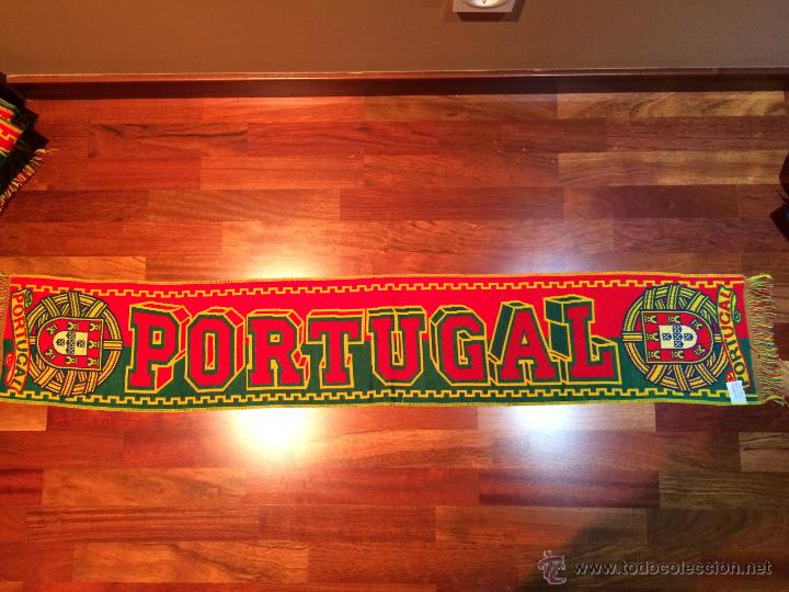 Sammelleidenschaft Sport: BUFANDA DE FUTBOL SELECCION PORTUGUESA
