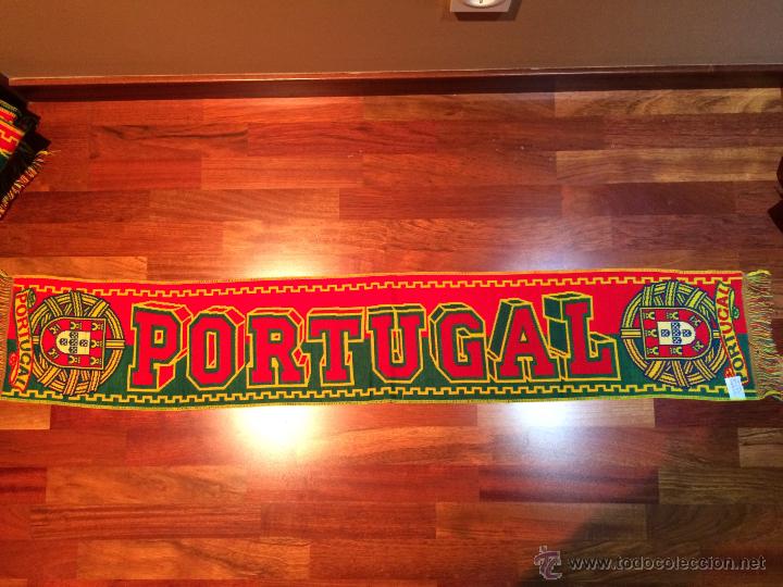 Coleccionismo deportivo: BUFANDA DE FUTBOL SELECCION PORTUGUESA