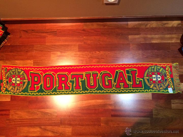 Coleccionismo deportivo: BUFANDA DE FUTBOL SELECCION PORTUGUESA