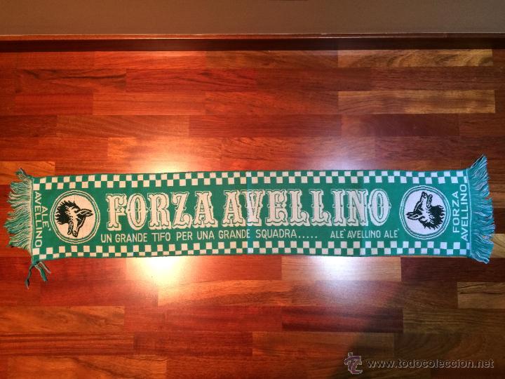 Coleccionismo deportivo: BUFANDA DEL EQUIPO FUTBOL AVELLINO  ( FORZA AVELLINO  )