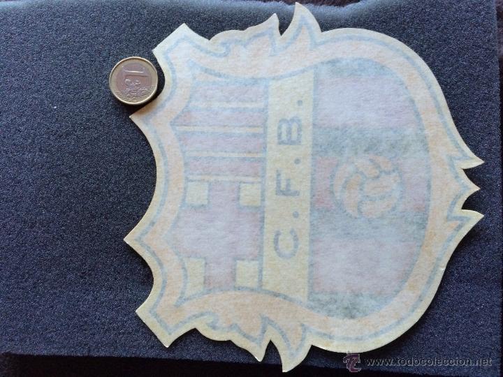 Sammelleidenschaft Sport: GRANDE PEGATINA O ADHESIVO EQUIPO FUTBOL CLUB BARCELONA