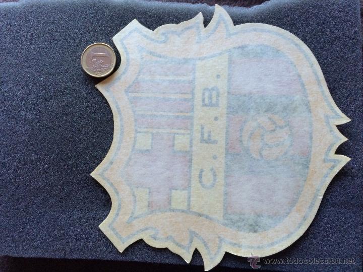 Sammelleidenschaft Sport: GRANDE PEGATINA O ADHESIVO EQUIPO FUTBOL CLUB BARCELONA