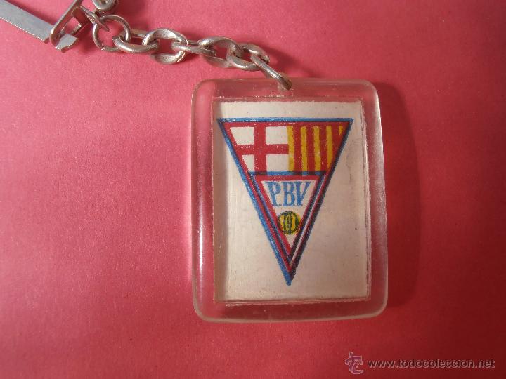 Sammelleidenschaft Sport: Antiguo llavero de la pe&ntilde;a Barcelonista Villaverde