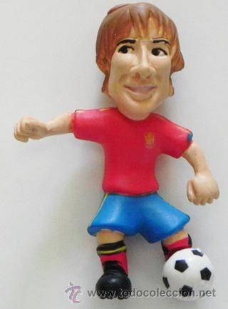 Sports collectibles: FIGURA FERNANDO TORRES JUGADOR F&Uacute;TBOL DE LA SELECCI&Oacute;N ESPA&Ntilde;OLA MU&Ntilde;ECO DEPORTE ESPA&Ntilde;A - JUGUETE HUMOR