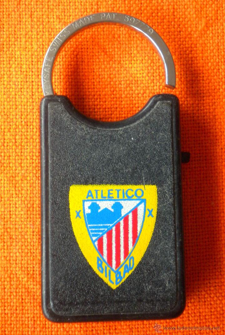 Sammelleidenschaft Sport: LLAVERO FUTBOL KEYRING FOOTBALL ATLETICO DE BILBAO ATHLETIC