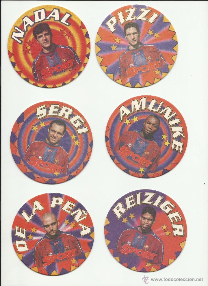 Sammelleidenschaft Sport: Seis Posavasos del F.C.Bacelona