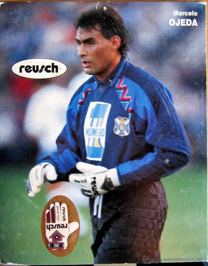 Sammelleidenschaft Sport: PUBLICIDAD GUANTES PORTERO REUSCH MARCELO OJEDA TENERIFE