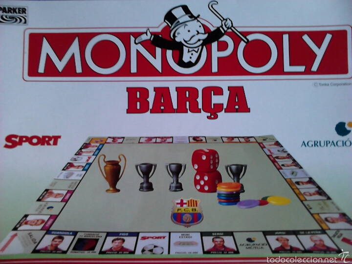 Coleccionismo deportivo: Juego Monopoly del F. C. Barcelona