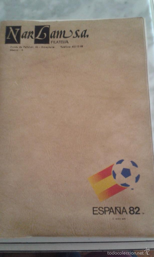 Coleccionismo deportivo: AGENDA MUNDIAL FUTBOL ESPA&Ntilde;A 82