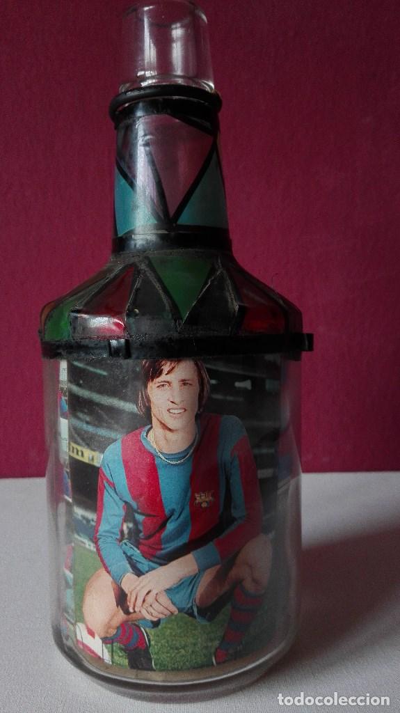 Coleccionismo deportivo: BOTELLA DEL BAR&Ccedil;A 73/74 - Foto 2