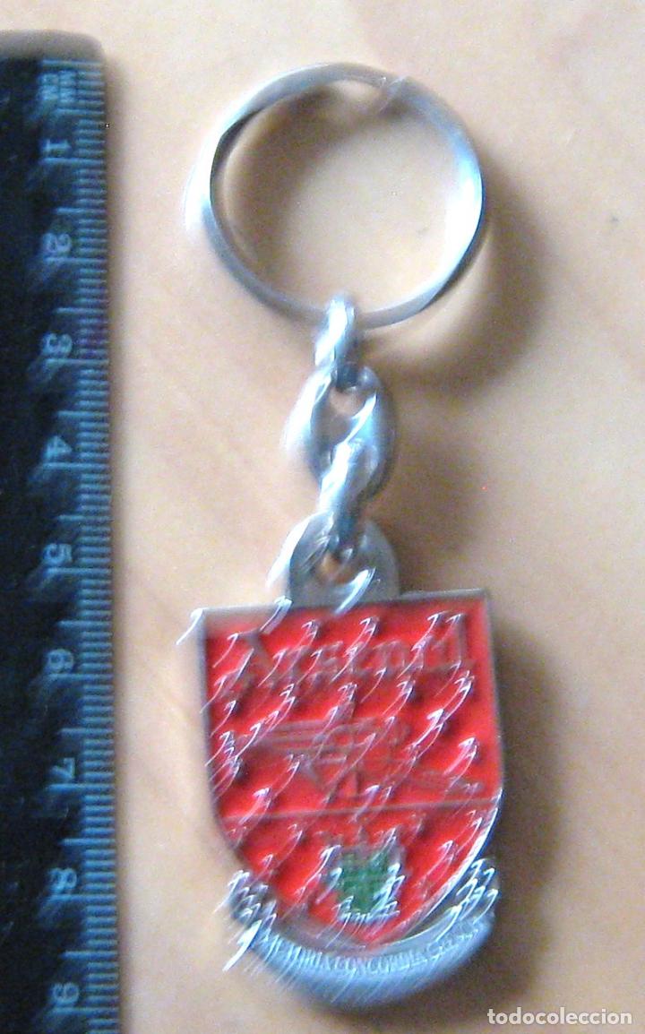 Sports collectibles: LLAVERO FUTBOL ARSENAL FC LONDRES LONDON ENGLAND LOGO KEYRING KEYCHAIN CHAVEIRO PORTE-CLES N75