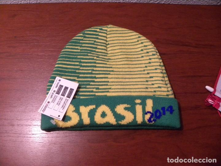 Coleccionismo deportivo: GORRO BRASIL 2014 - Foto 1