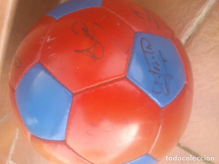 Coleccionismo deportivo: BALON DEL F.C.BARCELONA - Foto 5