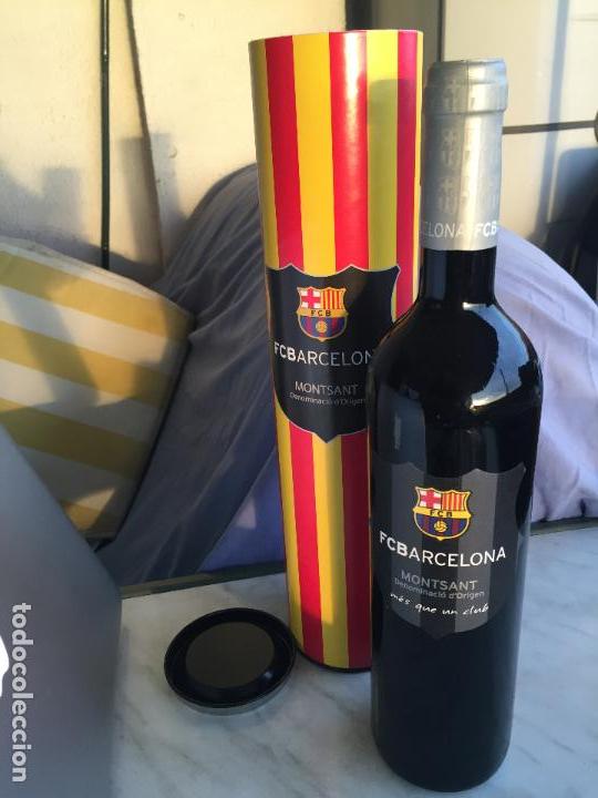 Coleccionismo deportivo: BOTELLA DE VINO DEL MONTSANT PRIORAT DEL FC. BARCELONA 2012 D.O. DIFICIL DE ENCONTRAR