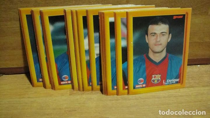 Sammelleidenschaft Sport: 23 tarjetas de jugadores del barcelona