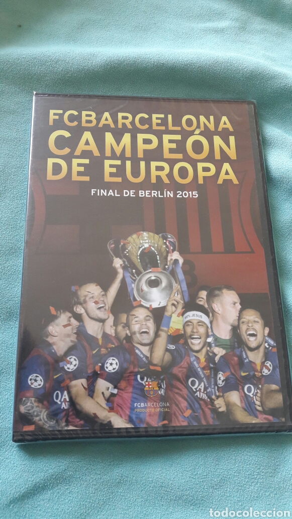 Sammelleidenschaft Sport: Dvd nuevo precintado F C Barcelona Campeon de Europa Final Berlin 2015 y resumen del resto de finale