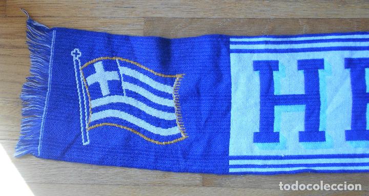 Coleccionismo deportivo: BUFANDA SCARF GRECIA HELLAS - Foto 2