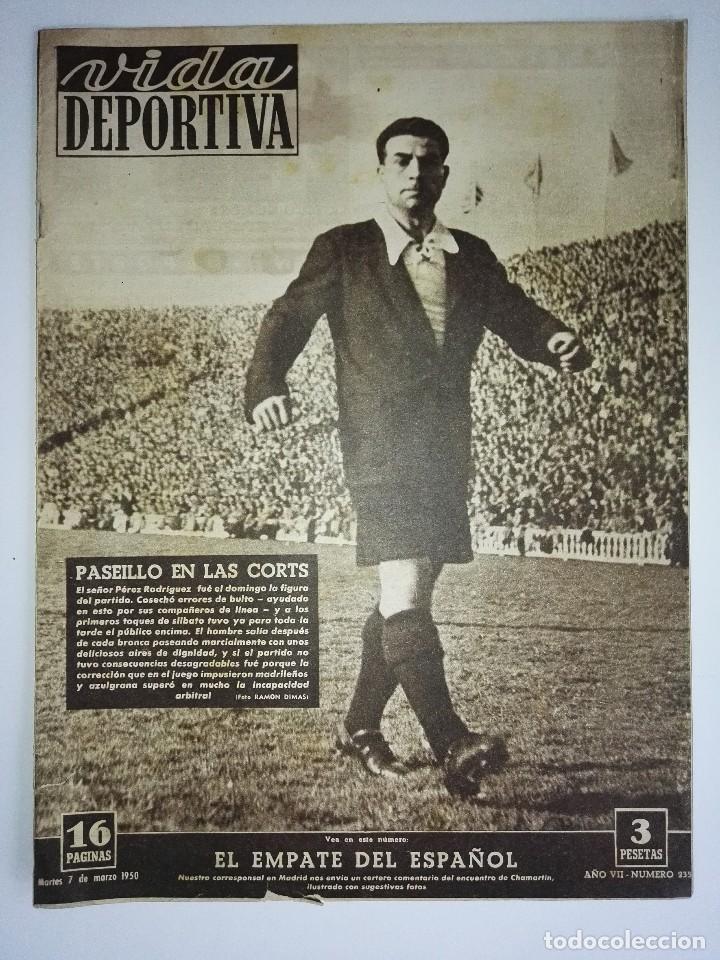 Coleccionismo deportivo: Revistas antiguas de futbol: VIDA DEPORTIVA 1940, Lote de 10