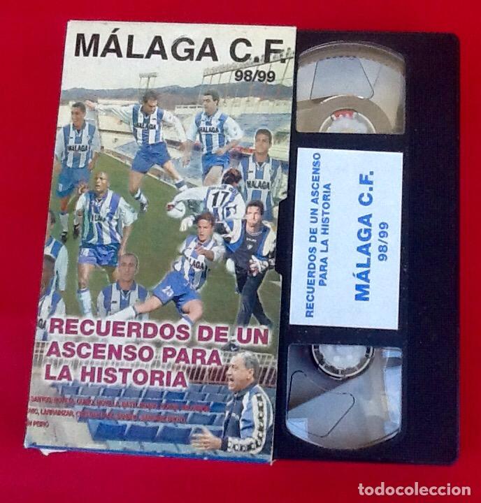 Coleccionismo deportivo: MALAGA CLUB DE FUTBOL. 98/99. RECUERDOS DE UN ASCENSO. VIDEO. ENVIO INCLUIDO.