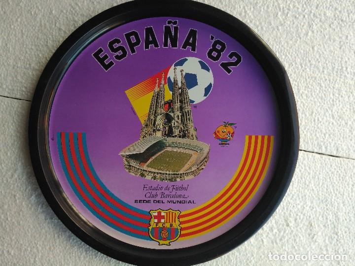 Coleccionismo deportivo: Bandeja mundial del 82 - Foto 1