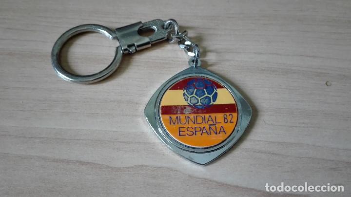 Collectionnisme sportif: Llavero mundial futbol espa&ntilde;a 82