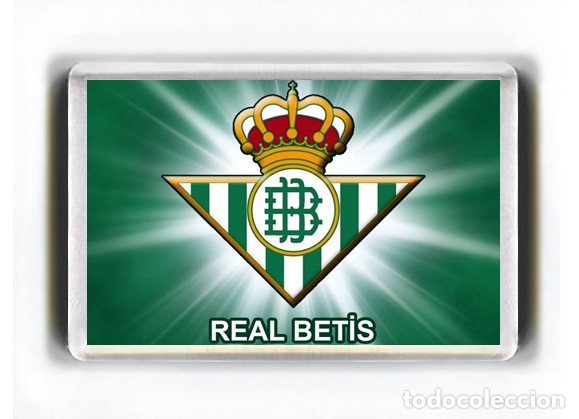 Colecionismo desportivo: IMAN ACRILICO NEVERA - FUTBOL - ESCUDO BETIS