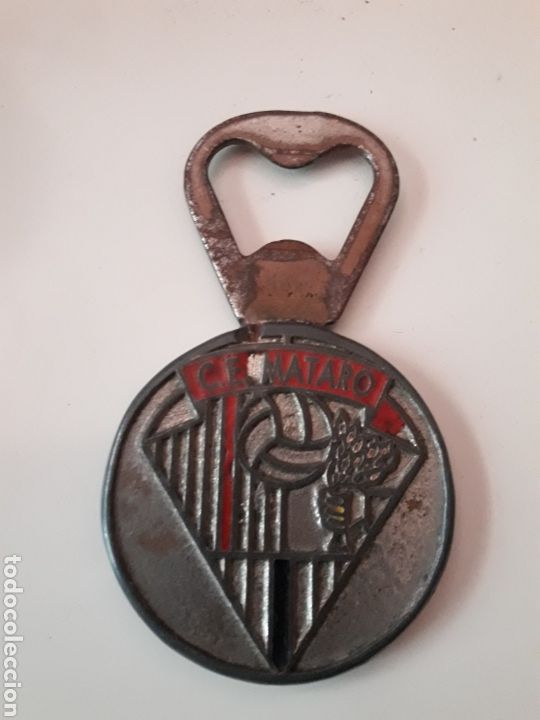 Sammelleidenschaft Sport: Abridor abrebotellas C.E Mataro Club Esportiu Futbol