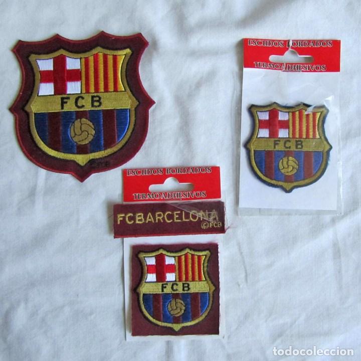 Sammelleidenschaft Sport: 4 parches Futbol Club Barcelona