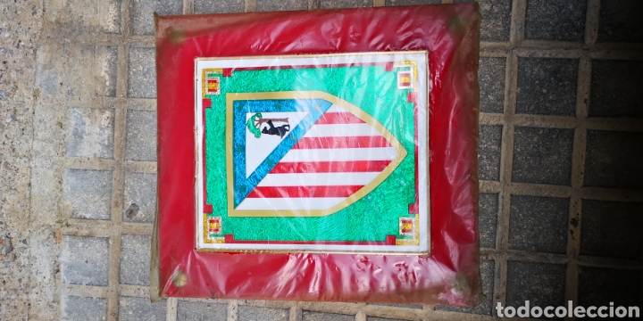 Coleccionismo deportivo: Cuadro Escudo Atl&eacute;tico de Madrid - Foto 2