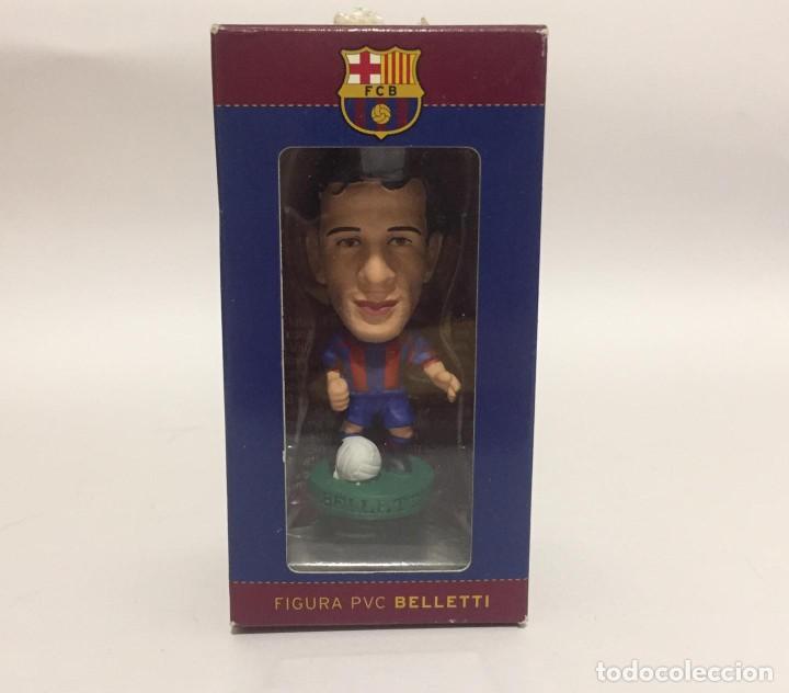 Sammelleidenschaft Sport: FIGURA PVC BELLETTI F.C.B. BARCELONA BAR&Ccedil;A PRODUCTO OFICIAL MIDE 7cm