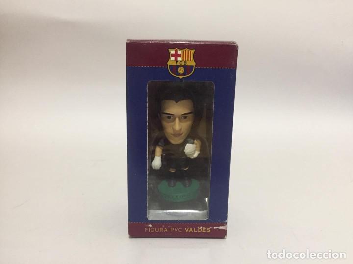 Sammelleidenschaft Sport: FIGURA PVC VALDES F.C.B. BARCELONA BAR&Ccedil;A PRODUCTO OFICIAL MIDE 7cm