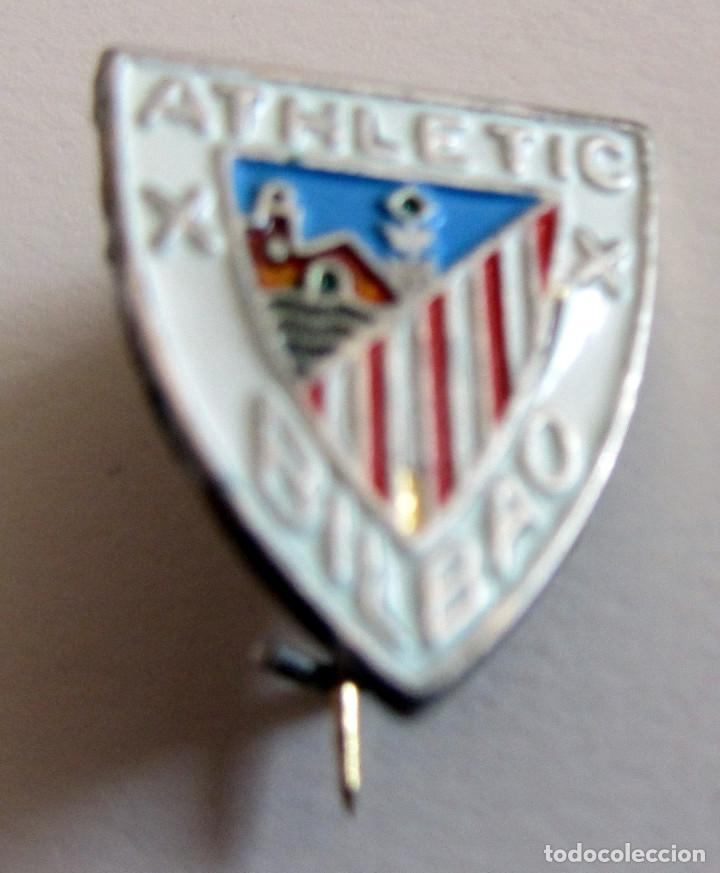 Coleccionismo deportivo: INSIGNIA AGUJA PIN ESCUDO F&Uacute;TBOL ATHLETIC DE BILBAO