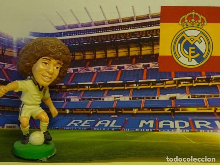 Sammelleidenschaft Sport: MU&Ntilde;ECO FIGURA JUGADOR F&Uacute;TBOL. REAL MADRID CLUB DE F&Uacute;TBOL 2000 2001. ICAN CAMPO. VALLADOLID. 30 GR