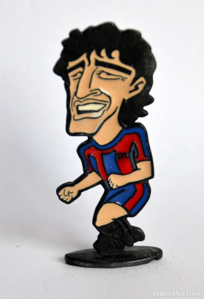 Coleccionismo deportivo: Figuras de Metal - Jugadores del F&uacute;tbol Club / FC Barcelona - Temporada 1998-99: NADAL