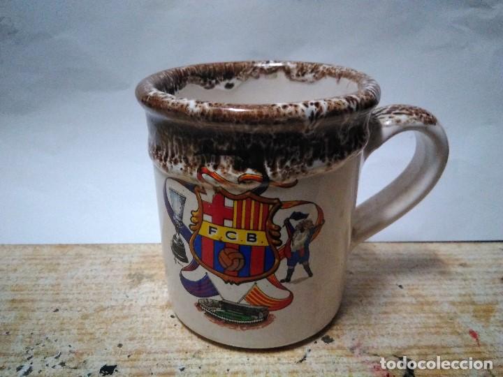 Sammelleidenschaft Sport: taza en ceramica f.c. barcelona