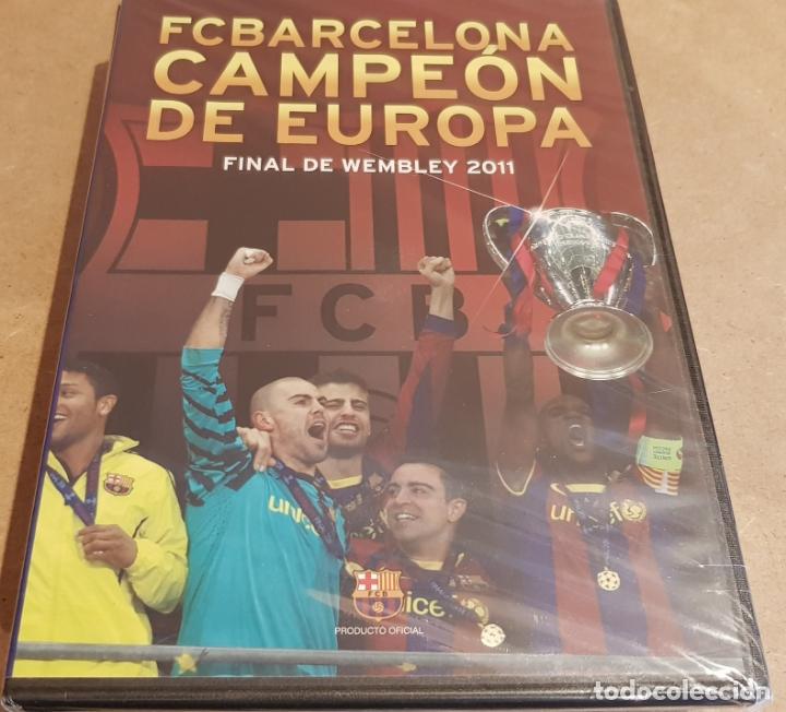 FC BARCELONA / CAMPEÓN DE EUROPA / FINAL DE WEMBLEY 2011 / DVD PRECINTADO. (Coleccionismo Deportivo - Merchandising y Mascotas - Futbol)