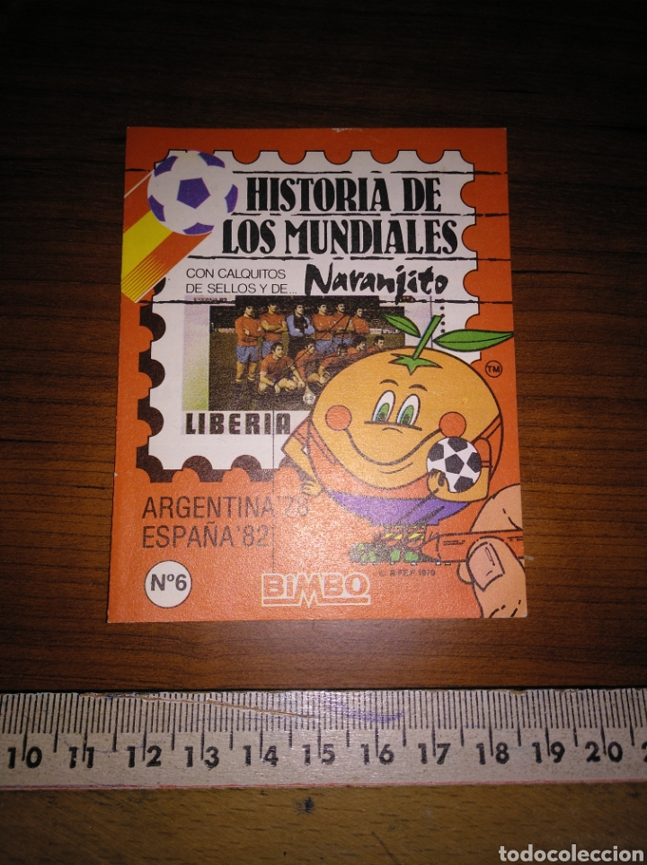 Coleccionismo deportivo: Historia de los mundiales BIMBO