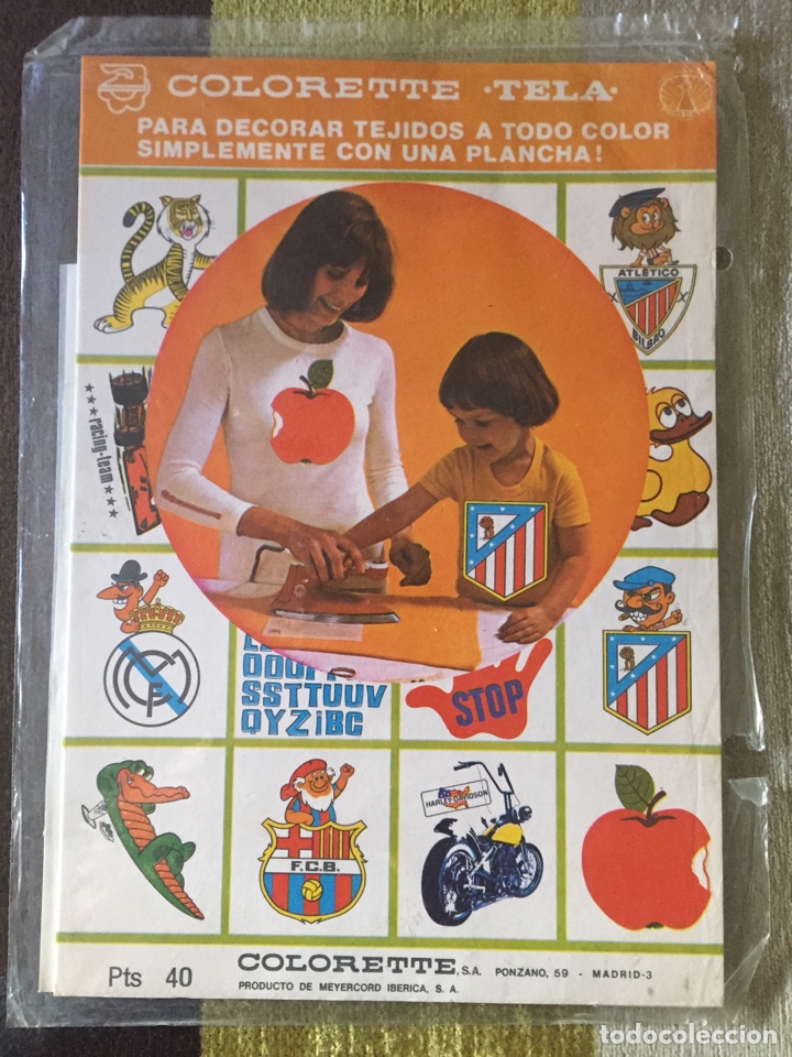 Coleccionismo deportivo: Colorete tela - Foto 1