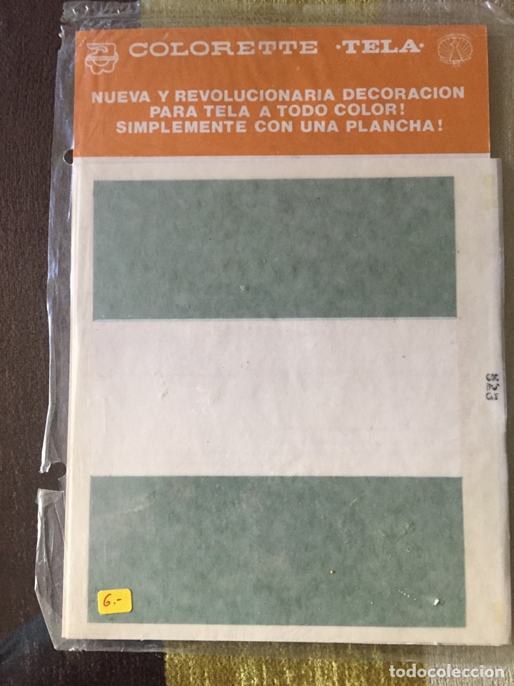 Coleccionismo deportivo: Colorete tela - Foto 2