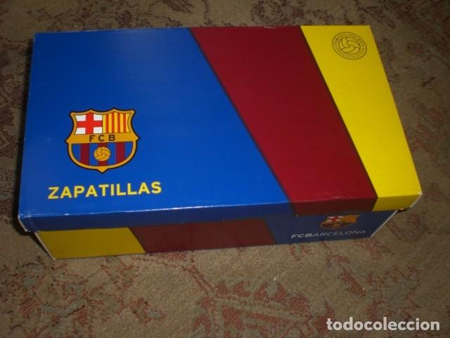 Coleccionismo deportivo: caja zapatillas Bar&ccedil;a - Foto 1